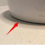 Incomplete Caulking on basin