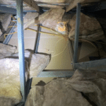Insulation not installed correctly
