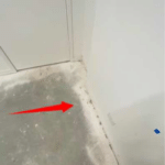 Paint overspray on garage floor